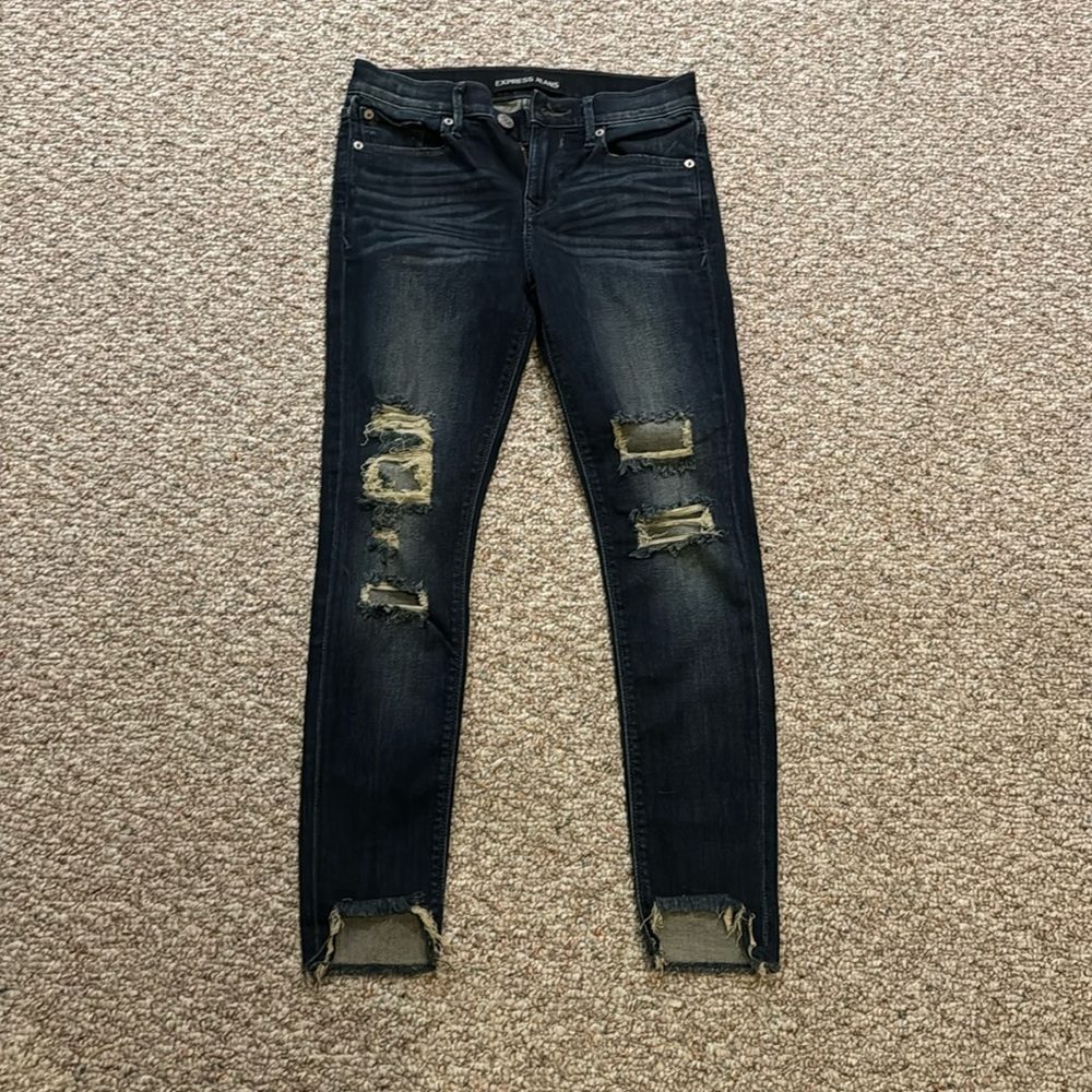 Express mid rise ankle legging Jean
